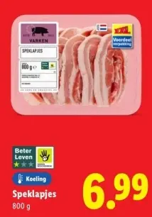 Aanbieding: Speklapjes