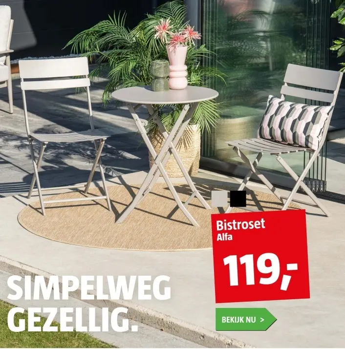 Aanbieding: Bistroset Alfa