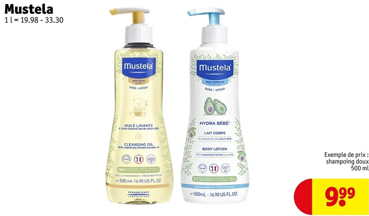 Offre: Shampooing doux