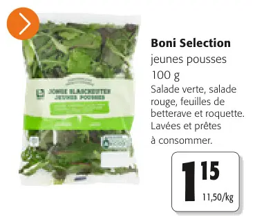 Offre: jeunes pousses