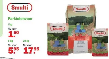Aanbieding: Parkietenvoer
