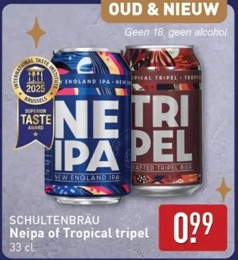 Aanbieding: Neipa of Tropical tripel