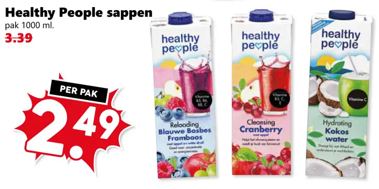Aanbieding: Sappen