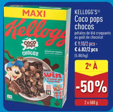 Offre: Coco pops chocos