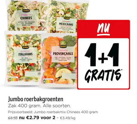 Promotie: Roerbakgroenten