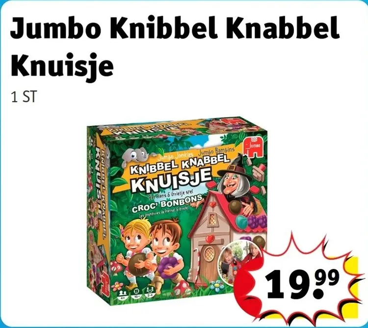 Aanbieding: Knibbel Knabbel Knuisje