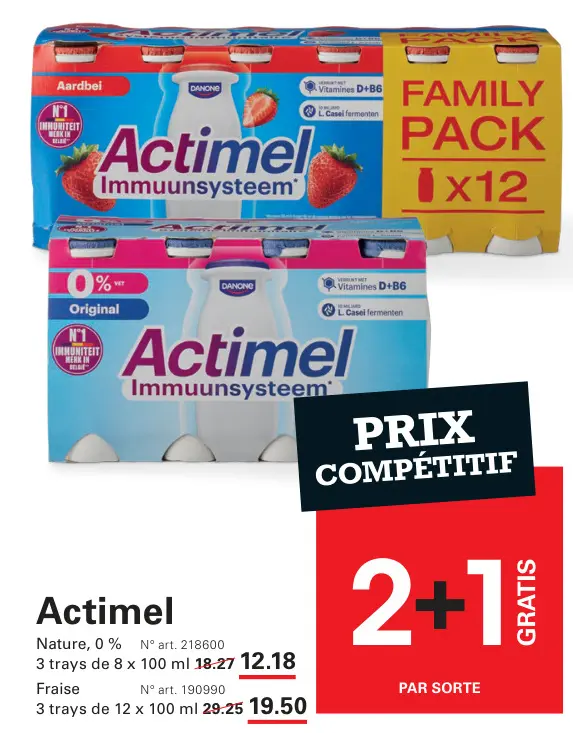 Offre: Actimel