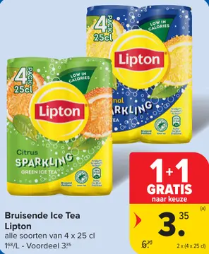 Aanbieding: Bruisende Ice Tea