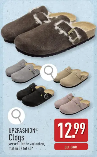 Promotie: UP2FASHION® Clogs