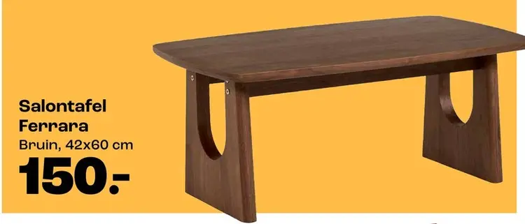 Aanbieding: Salontafel Ferrara
