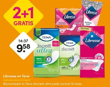 Aanbieding: Libresse en Tena