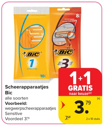 Promotie: Scheerapparaatjes