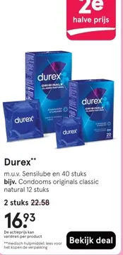 Aanbieding: Durex