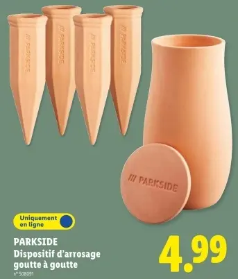 Offre: Dispositif d'arrosage goutte à goutte