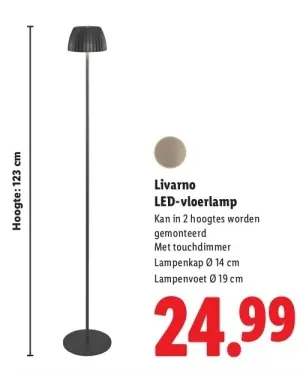 Aanbieding: LED-vloerlamp