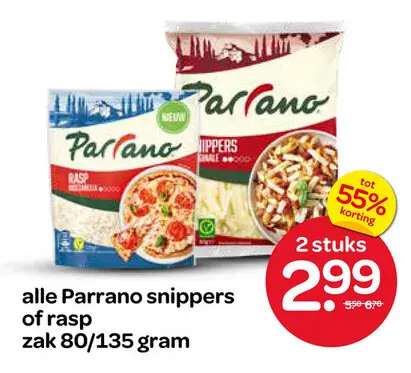 Aanbieding: Parrano snippers of rasp
