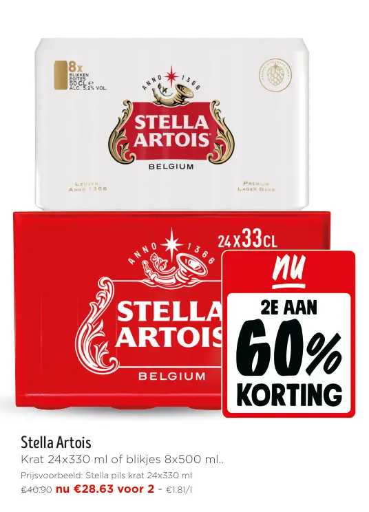 Promotie: Stella Artois