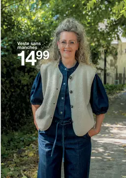 Offre: Veste sans manches