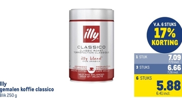 Aanbieding: lly gemalen koffie classico