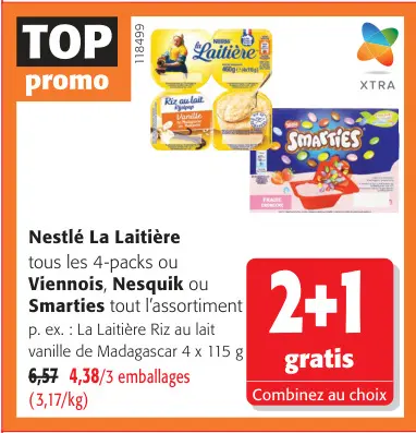 Offre: Riz au lait vanille de Madagascar