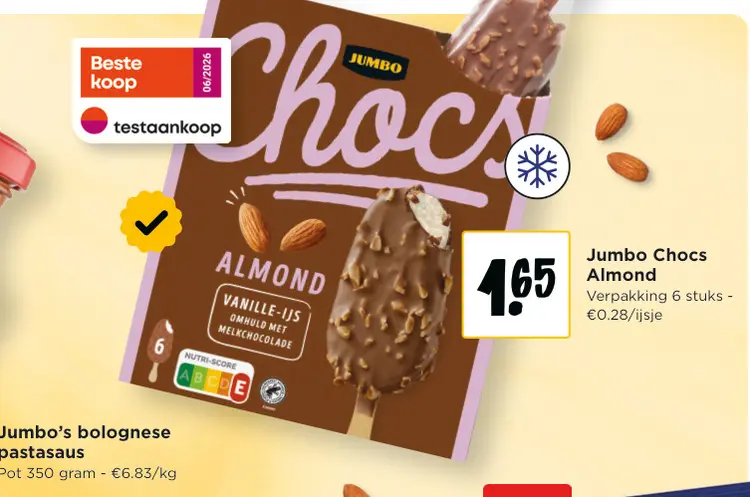 Promotie: Chocs Almond