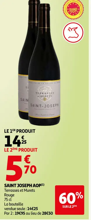 Offre: SAINT JOSEPH AOP Terrasses et Murets