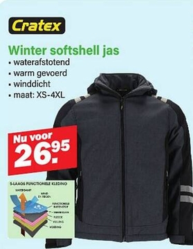 Aanbieding: Winter softshell jas