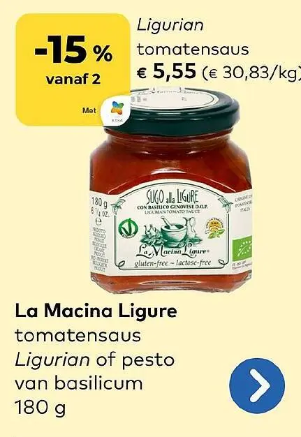 Aanbieding: Ligurian tomatensaus