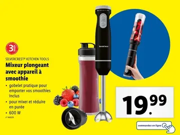 Offre: SILVERCREST® Mixeur plongeant
