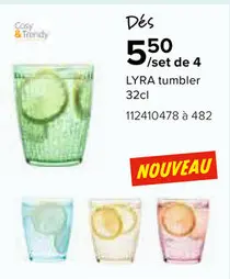Offre: LYRA tumbler