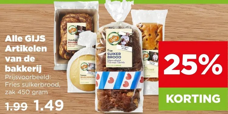 Aanbieding: Artikelen van de bakkerij
