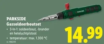 Promotie: Gassoldeerboutset