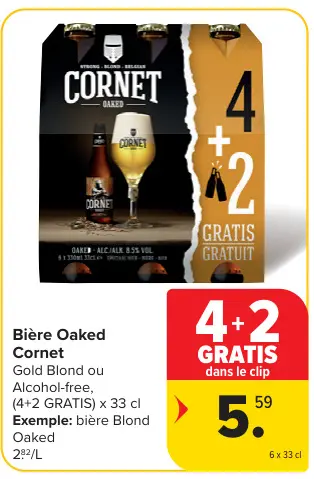 Offre: Bière Oaked Cornet