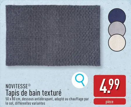 Offre: Tapis de bain texturé