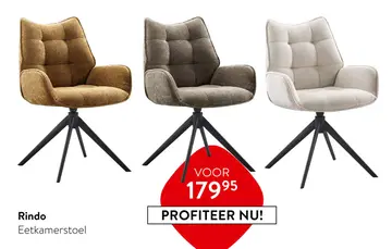 Aanbieding: Rindo Eetkamerstoel