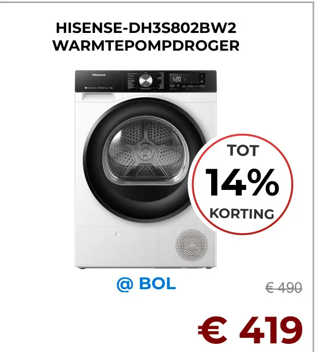Aanbieding: Dh3s802bw2