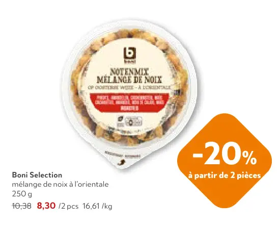 Offre: Notenmix melange de noix