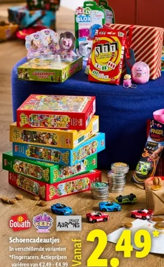 Aanbieding: Schoencadeautjes
