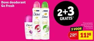 Aanbieding: Deodorant Go Fresh