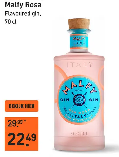 Aanbieding: Malfy Rosa