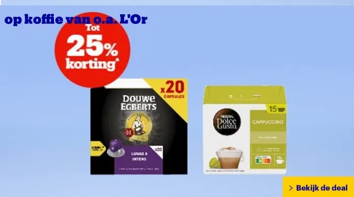 Aanbieding: koffie