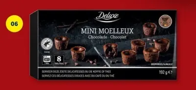 Promotie: Mini chocolademoulleux