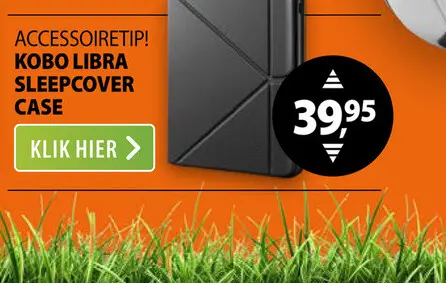 Aanbieding: Kobo Libra SleepCover Case Zwart
