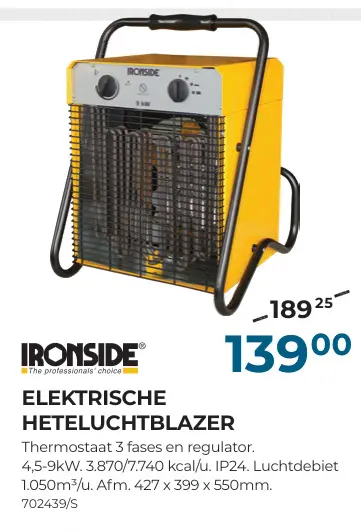 Promotie: Elektrische heteluchtblazer