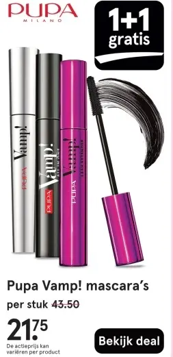 Aanbieding: Vamp! mascara's