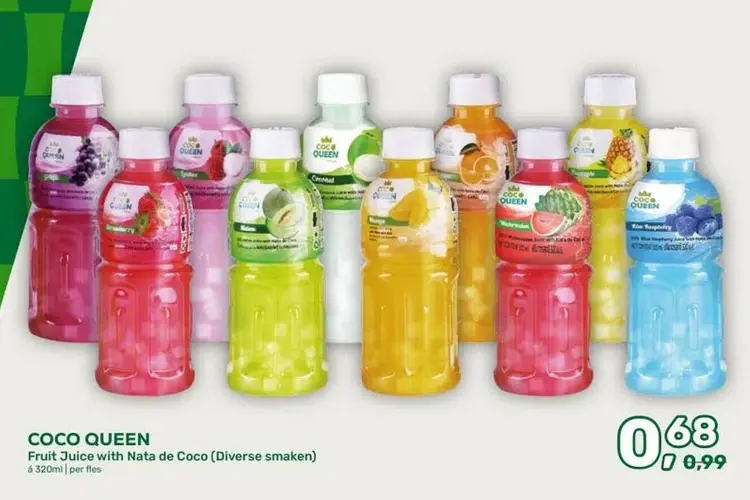 Aanbieding: Fruit Juice with Nata de Coco