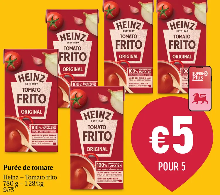 Offre: Purée de tomate