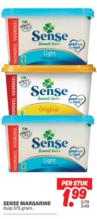 Sense margarine
