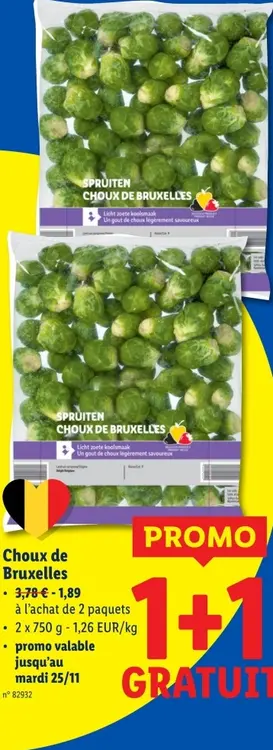Offre: Choux de Bruxelles