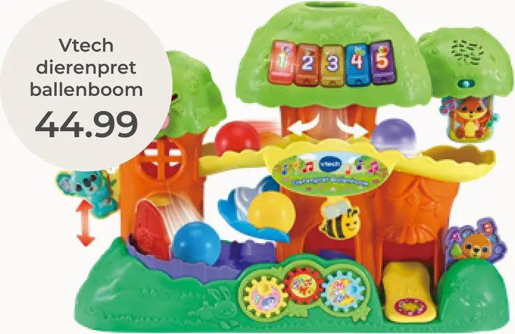 Aanbieding: Dierenpret ballenboom